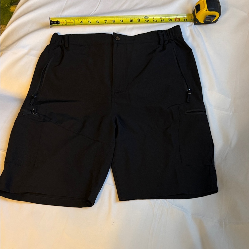 Tactical Men's Black Cargo Shorts